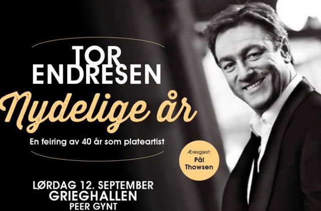 Promobilde for Tor Endresen i Grieghallen - Hotellpakke med billetter