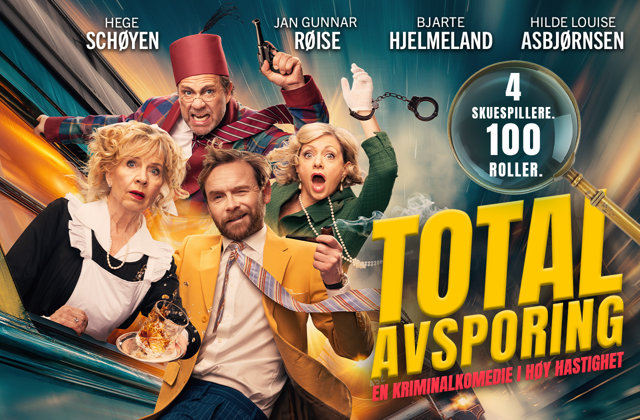 Link til Total avsporing i Oslo - Hotellpakke med billetter