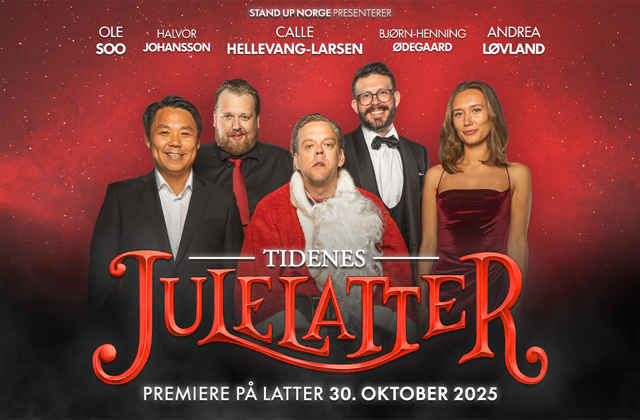 Link til Julelatter hotellpakke med billetter