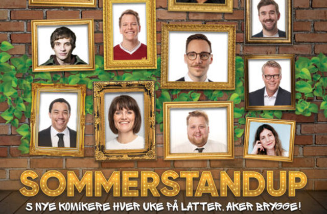 Promobilde for Sommerstandup 2026 - hotellpakke med billetter