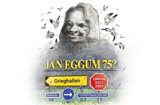 Promobilde for Jan Eggum 75? hotellpakke med billetter