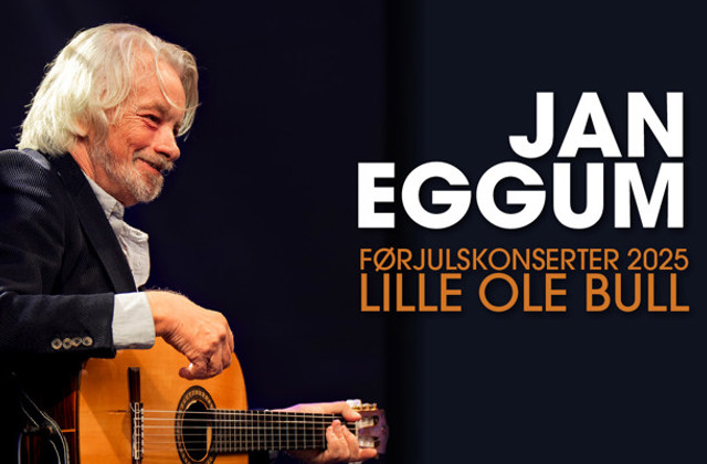 Promobilde for Jan Eggum! Hotellpakke med billetter