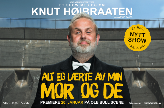 Link til Knut Høibraaten - Hotellpakke med billetter i Bergen!