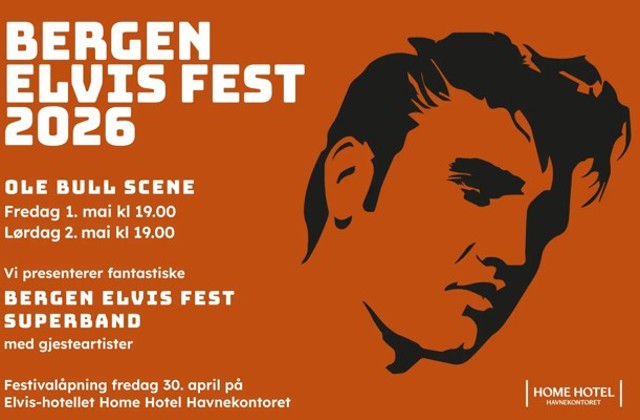 Promobilde for Elvis Fest 2026! Hotellpakke med billetter!