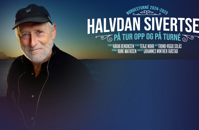 Promobilde for Halvdan Sivertsen hotellpakke med billetter