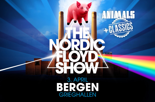 Promobilde for The Nordic Floyd Show, Animals + Classics  -  hotellpakke med billetter
