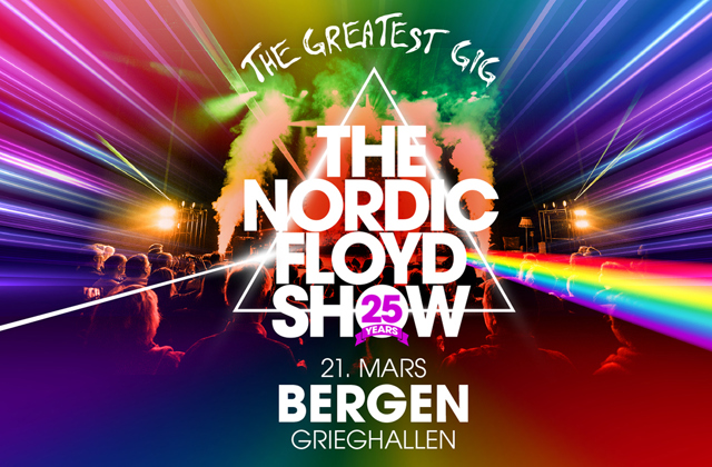 Promobilde for The Nordic Floyd Show 25 år hotellpakke med billetter