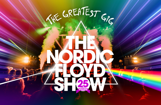 Promobilde for The Nordic Floyd Show 25 år hotellpakke med billetter