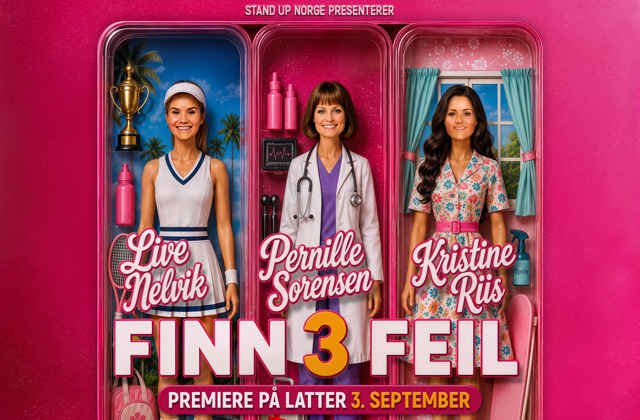 Link til Pernille Sørensen, Live Nelvik og Kristine Riis! Hotellpakke med billetter i Oslo!